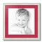 ArtToFrames 18x18" Matted Picture Frame with 14x14" Single Mat Photo Opening Framed in 1.25" White and 2" Mat (FWM-4098-18x18)